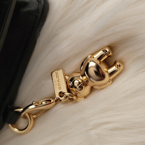 Coach Boxed Mini Wallet On A Chain In Blocked Signature Canvas - Picture 5 of 10